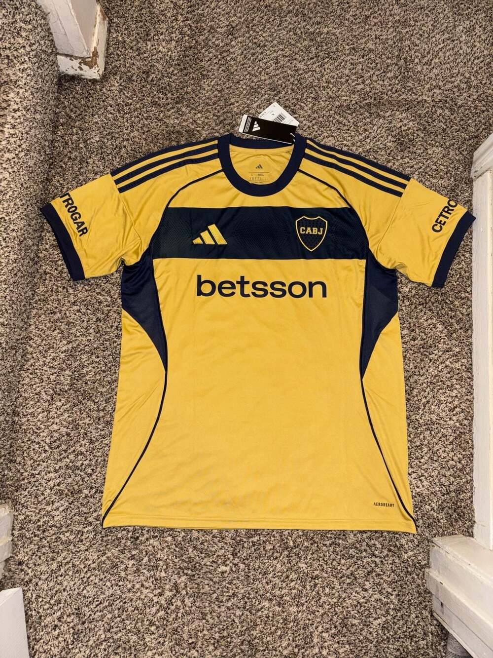 Adidas Boca Juniors 2025/2026 Away Jersey AEROREADY